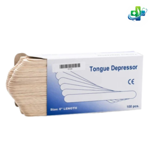 Tongue Depressor Local Wooden Stick – Medical Oral Examination Tool for Clinics, Hospitals & Home Use – Durable Disposable Tongue Blade for Throat Inspection